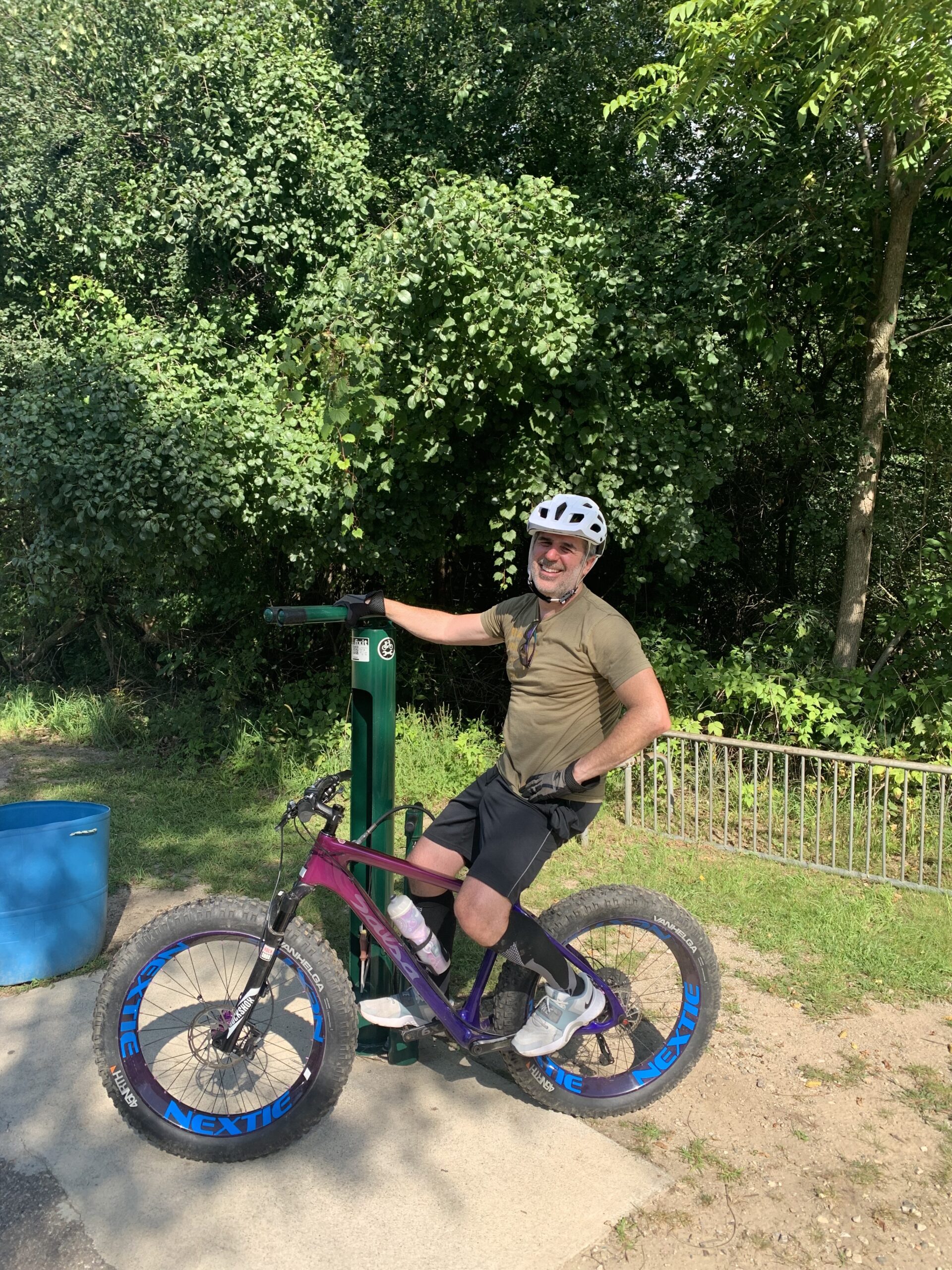mountain biking in retirement